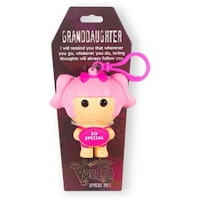 History & Heraldry Voodoo Stress Toy Keychain - Granddaughter