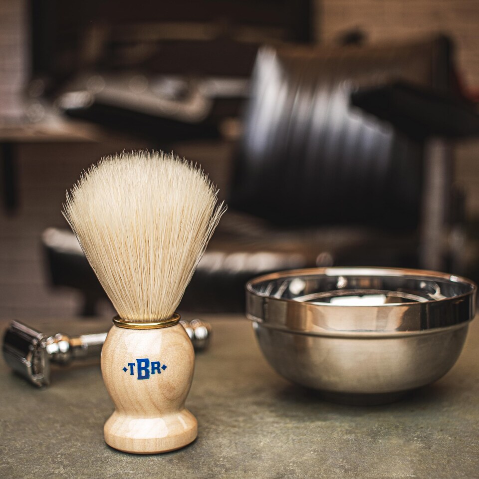 image 1 of Vegan Friendly Doubloon Shaving Brush by The Bluebeards Revenge