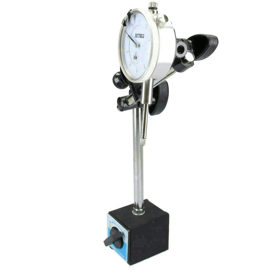 image 1 of Imperial Dial test indicator DTI Gauge & Magnetic Base Stand Clock Gauge TDC