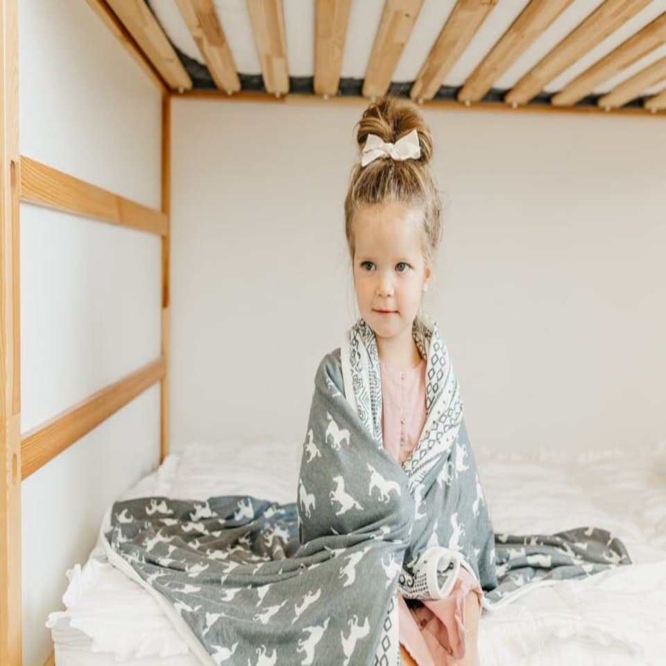 image 1 of Copper Pearl 3 Layer Quilt Colt