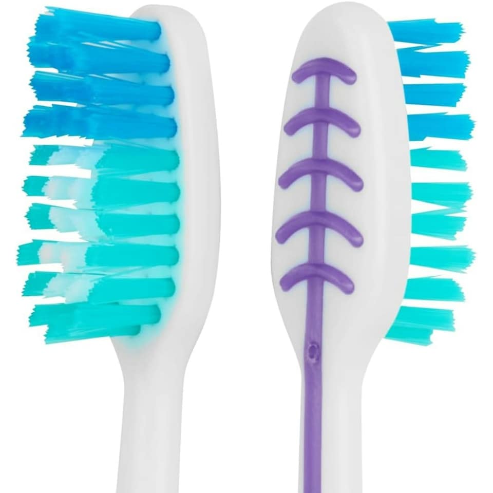 image 1 of Colgate Extra Clean Toothbrush Medium 3 Packs Cleaning Assorted Colours
