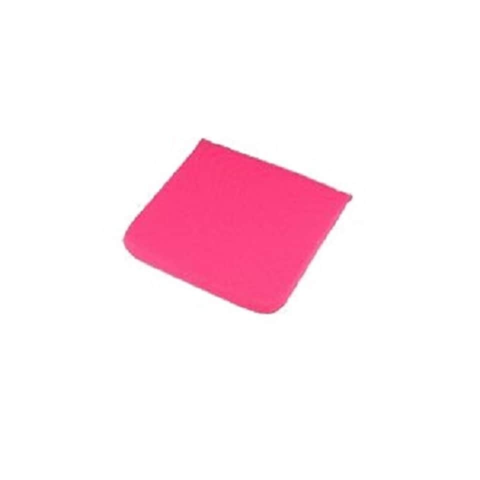 Seat Pads Outdoor Garden Furniture Cushion - L40 x W40 x H4 cm - Hot Pink | Pink