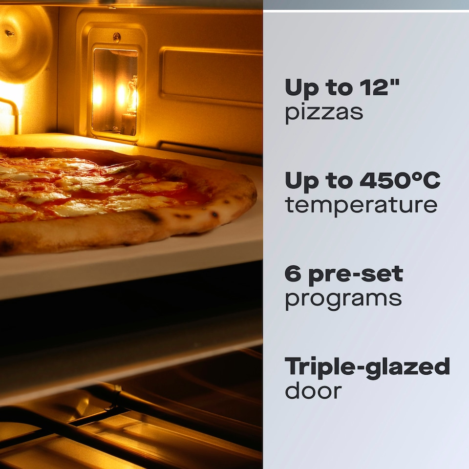 image 1 of Daewoo Napolicasa 12 inch Electric Pizza Oven Cooker
