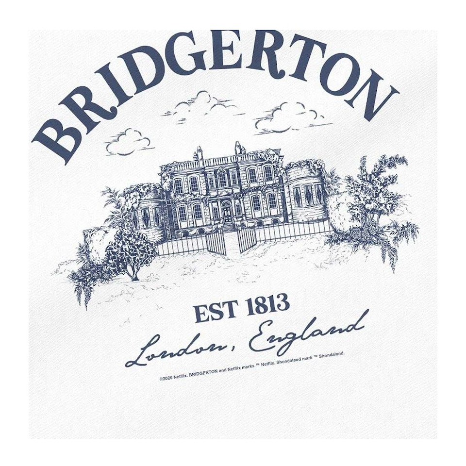 image 1 of Bridgerton Home Tote Bag | White | White | 1