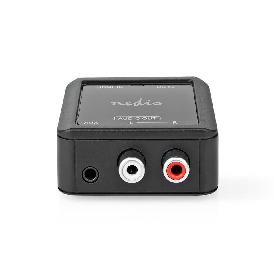 image 1 of Nedis Digital-Analog Audio Extraction Converter HDMI input to 2x RCA female) or 3.5mm Output eARC, Automatic, for Soundbars etc..