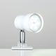 image 2 of ValueLights Adjustable Clamp On Desk Lamp Spotlight In Gloss White Finish
