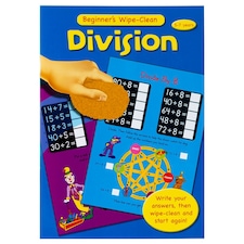 Alligator Division Activity Book - Blue/Yellow/Purple - One Size