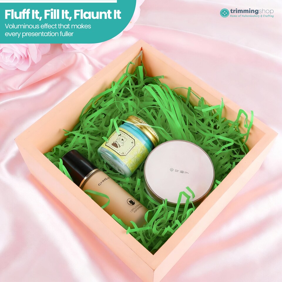 image 1 of Shredded Tissue Paper, Decorative Gift Packaging Hamper Filler - 500G