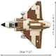 image 5 of Mirage IIIC brick plane model - COBI 5818 - 444 bricks