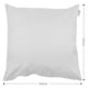 image 5 of 4PK Cushion x2 Spring Flower x2 Plain Aqua