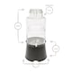 image 3 of Rink Drink Glass Drinks Dispensers with Tap & Black Bucket Stand - 8.7L - Pack of 2