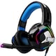 image 1 of Wired Gaming Headset for PC, PS4, PS5, XBOX, 3.5mm AUX with Microphone - August EPG100L Blue