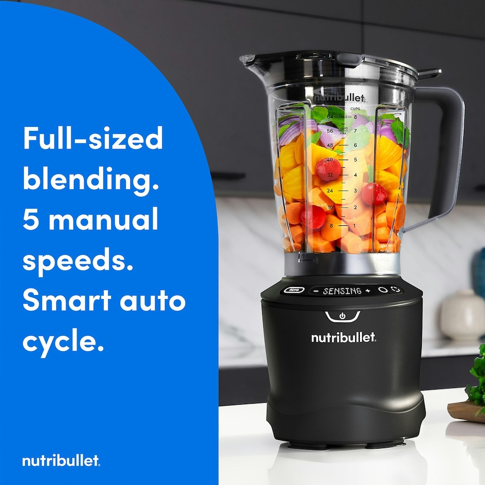 image 1 of nutribullet SmartSense Blender Combo | Black