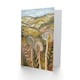 image 2 of Cleveland Way Yorkshire Hiking Floral Him Her Birthday Card