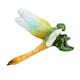 image 2 of Green Dragonfly Resin Wall Mount Shed Sculpture Statue Ornament House Garden