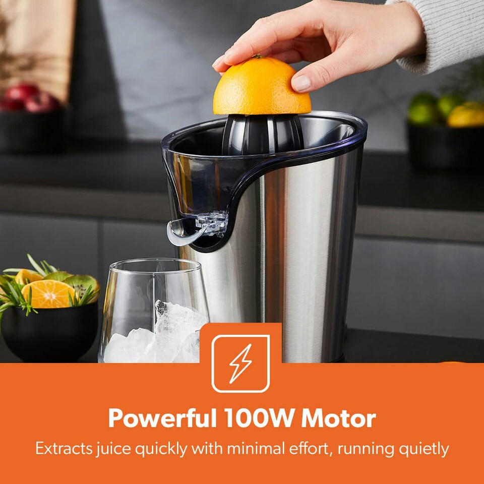 image 1 of GEEPAS 100W Citrus Juicer Electric Orange Juicer