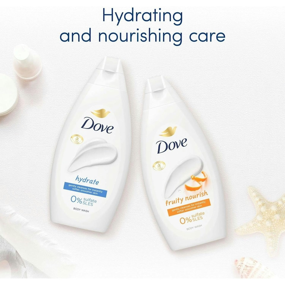image 1 of Dove Body Wash Collection Gift Set Cleans Smoother Skin Enjoy 3 Piece