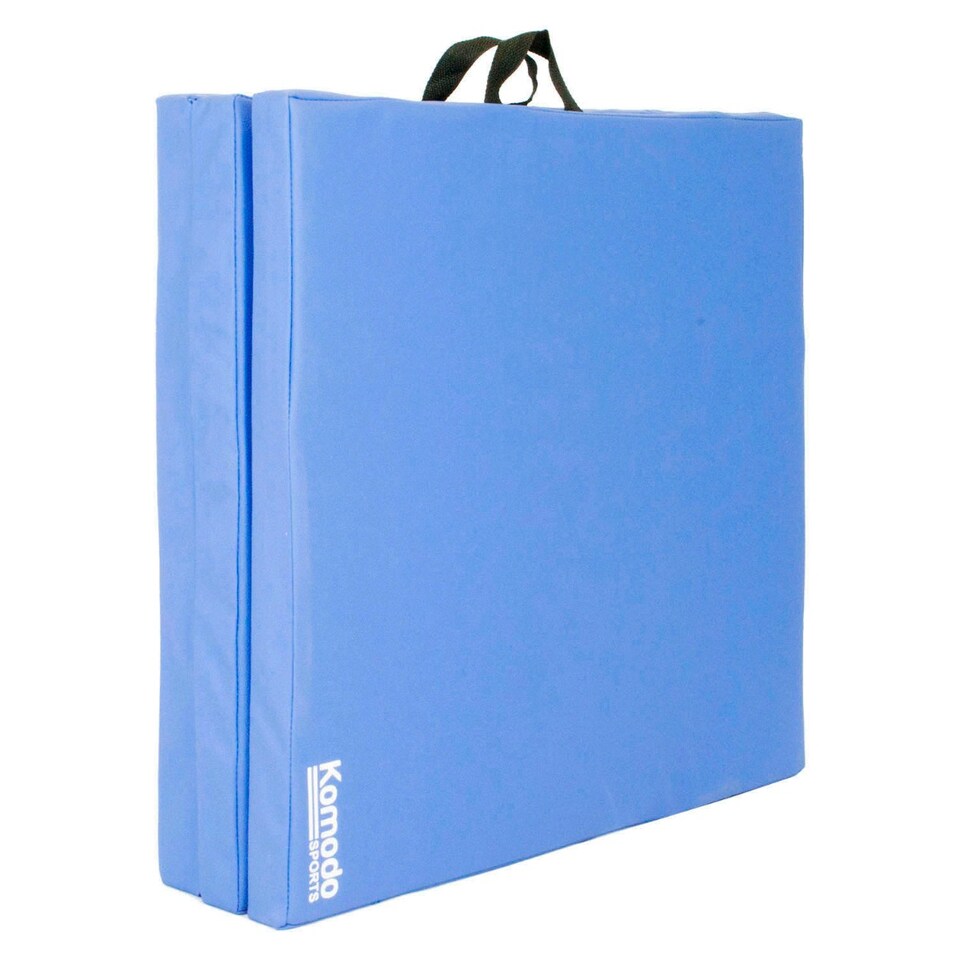 image 1 of Komodo Tri Folding Yoga Mat - Light Blue