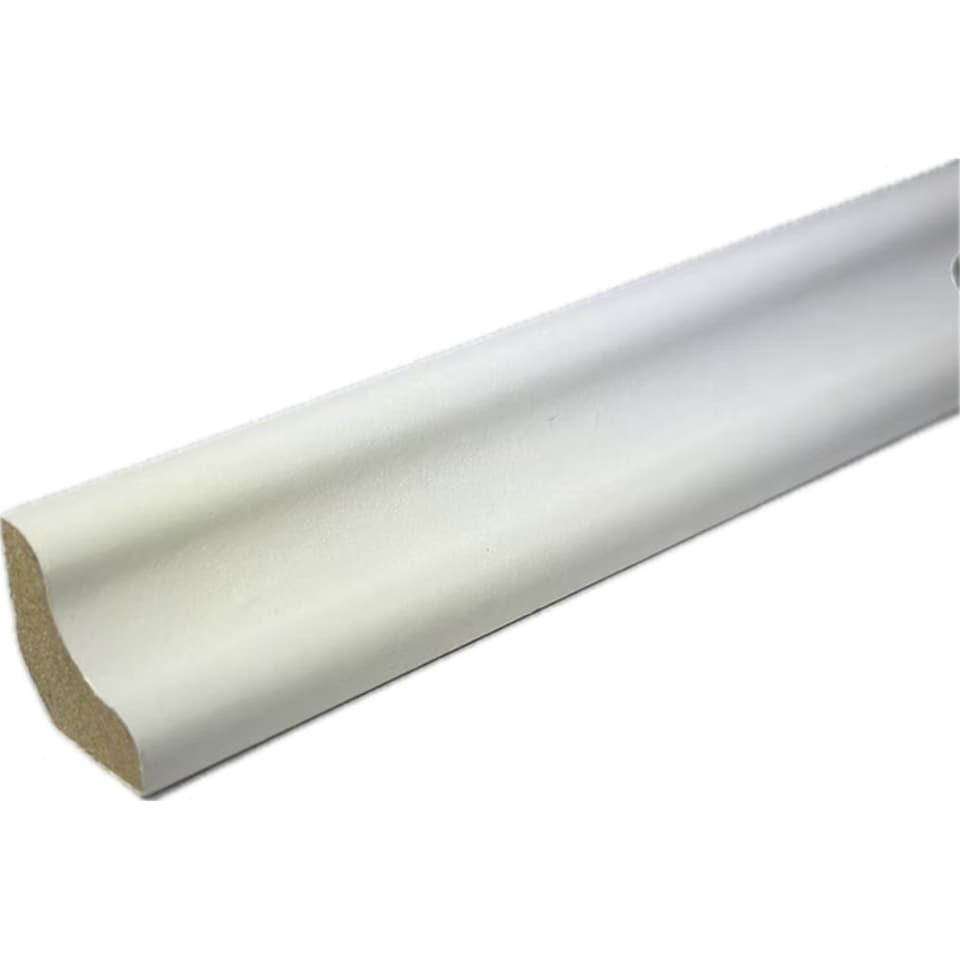 SC-801 Scotia Beading White Waterproof (2.4m Length) Pack of 10