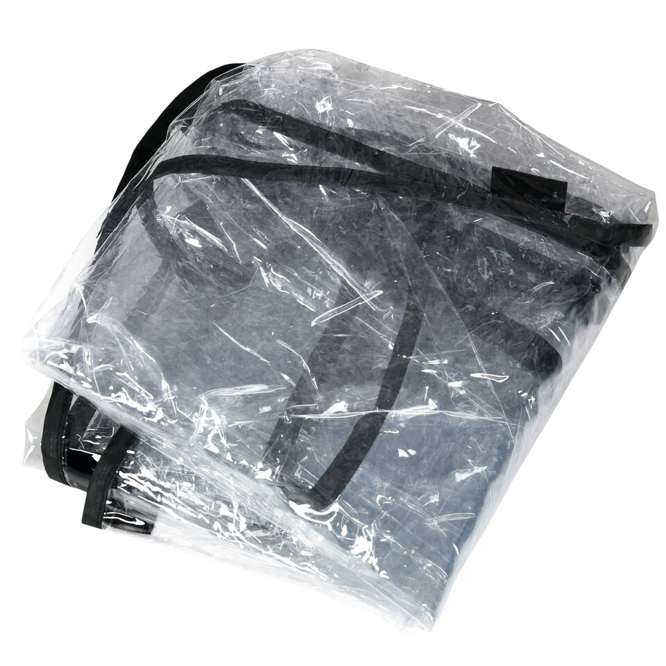 image 1 of PawHut Dog Stroller Rain Cover, Cover for Dog Pram Buggy for, Large, Medium Dogs