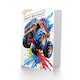 image 2 of Large Monster Truck With Flames Colourful Design Birthday Card