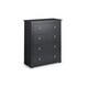 image 3 of Clean Anthracite 4 Drawer Chest