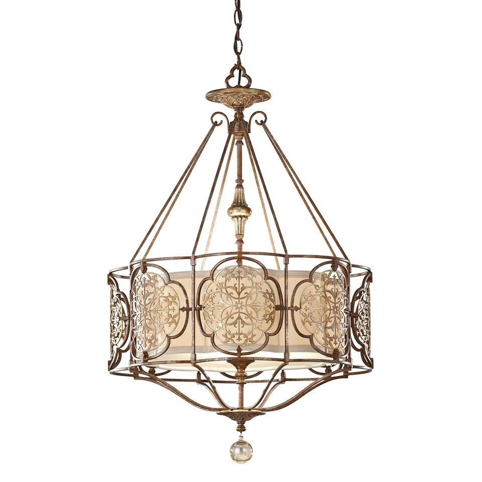 image 1 of Marcella 3 Light Ceiling Pendant British Bronze, E27