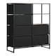 image 4 of Living and Home Wooden Storage Cabinet with 6 Drawers