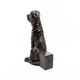 image 3 of Staffordshire Bull Terrier Plant Pot Feet - Set of 3 Grey