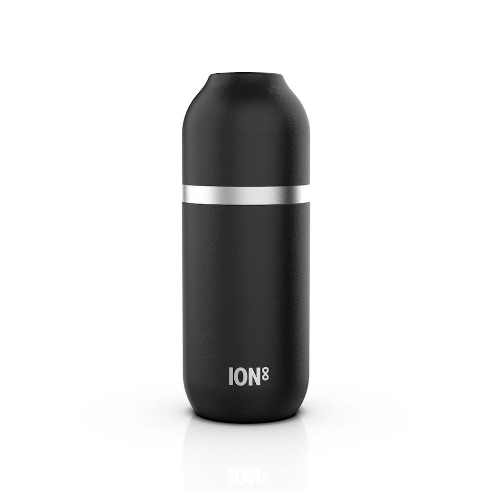 image 1 of Luma Flask & Mug, Vacuum Insulated, 700ml (24oz) | Black | Black | One Size