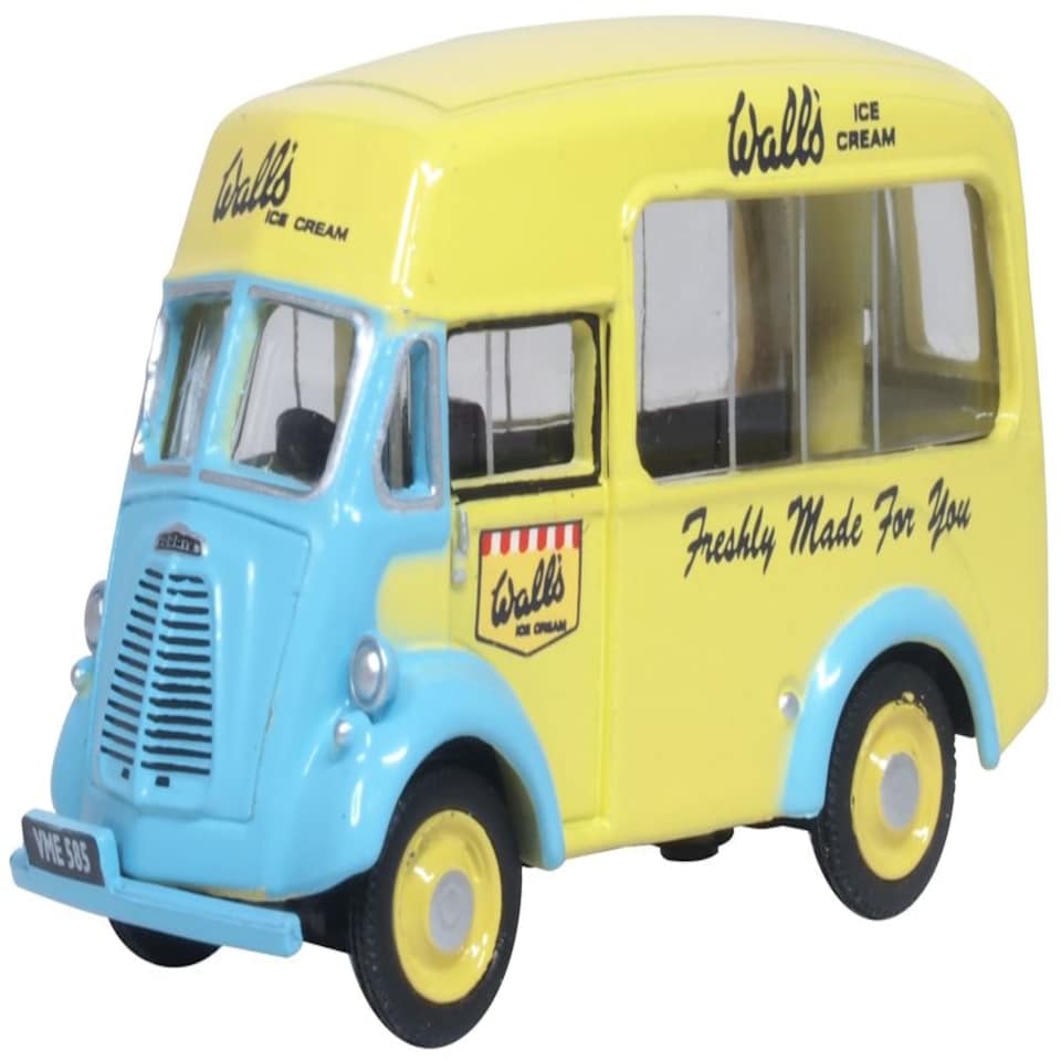 Oxford Diecast Morris J Type Ice Cream Van Walls