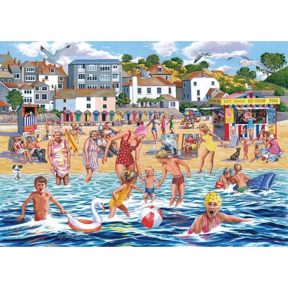 image 1 of The House of Puzzles, No.21 - Chilly Dip - 1000 Piece Jigsaw Puzzle