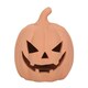 image 1 of Something Different Terracotta Pumpkin Halloween Decoration - Brown - 12.5cm