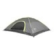 image 2 of Mountain Warehouse Festival Fun 4 Man Tent Water Resistant Camping Accessory Grey | One Size