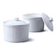 image 1 of Porcelain Ramekin with Lid (9cm), Set of 2 | Multi | 2