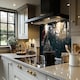 image 2 of Kids Enjoy The Holiday Dining Splash Back | White