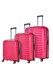 image 1 of Rock Sunwave 3 Piece Set Suitcases Pink | Pink | Large