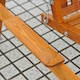 image 8 of Outsunny Swing Chair 3 Seater Swinging Wooden Hammock Garden Seat Outdoor Canopy