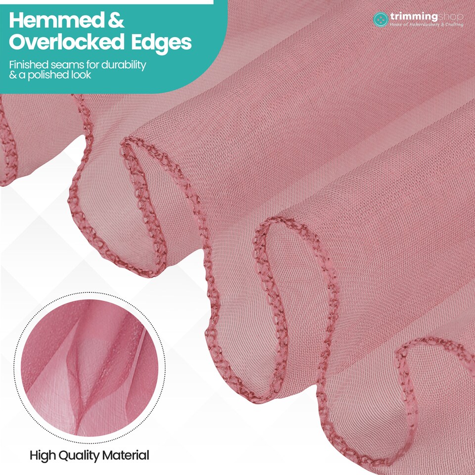 image 1 of 17 x 280cm Organza Chair Sashes, Sheer Sash Ties - 25pcs