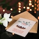 image 4 of Holly Cake No One I Would Rather Over Eat With For Her Woman Christmas Card
