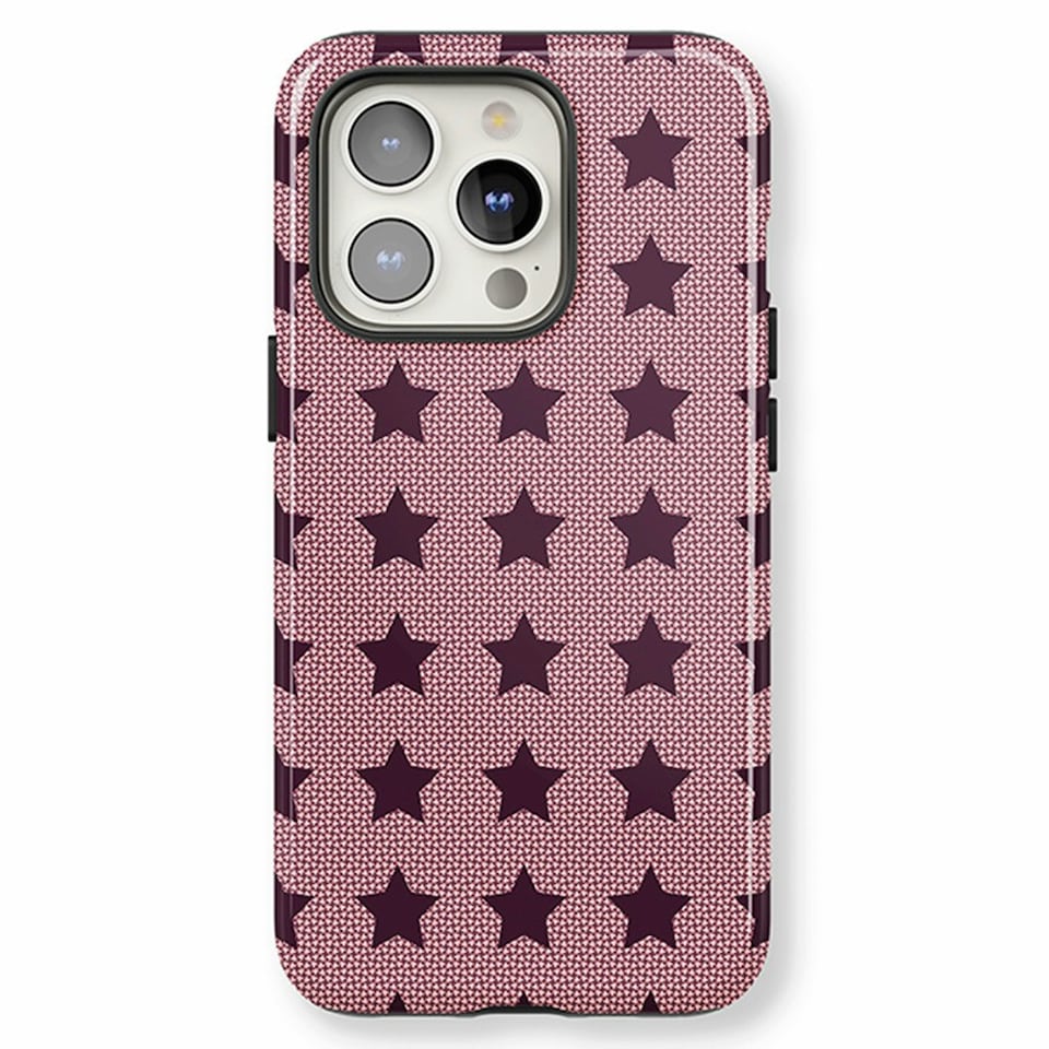 image 1 of Burgundy Stars Phone Case | Multi | iPhone 16e
Slim | iPhone 16e
Slim