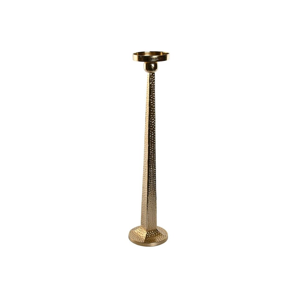 image 1 of Candleholder Home ESPRIT Golden Aluminium 18,5 X 18,5 X 85,5 cm N/A