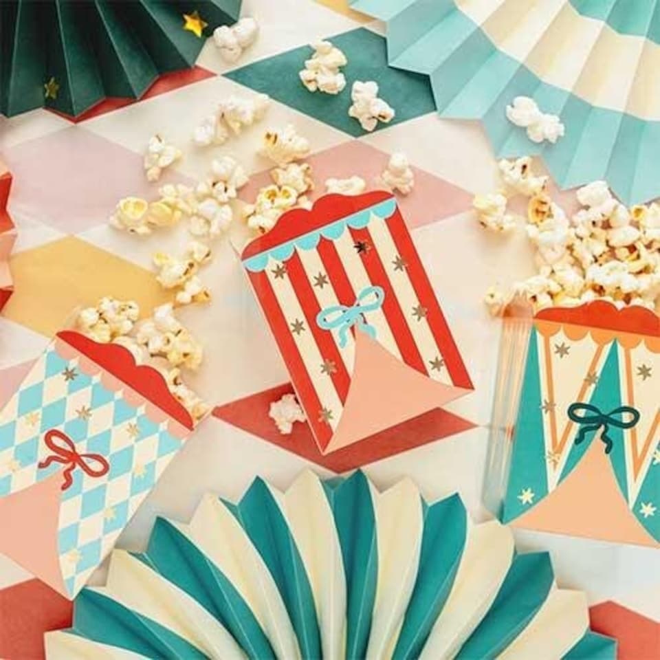 image 1 of Circus Snack Treat Boxes - Pack of 6 | Multi | 6