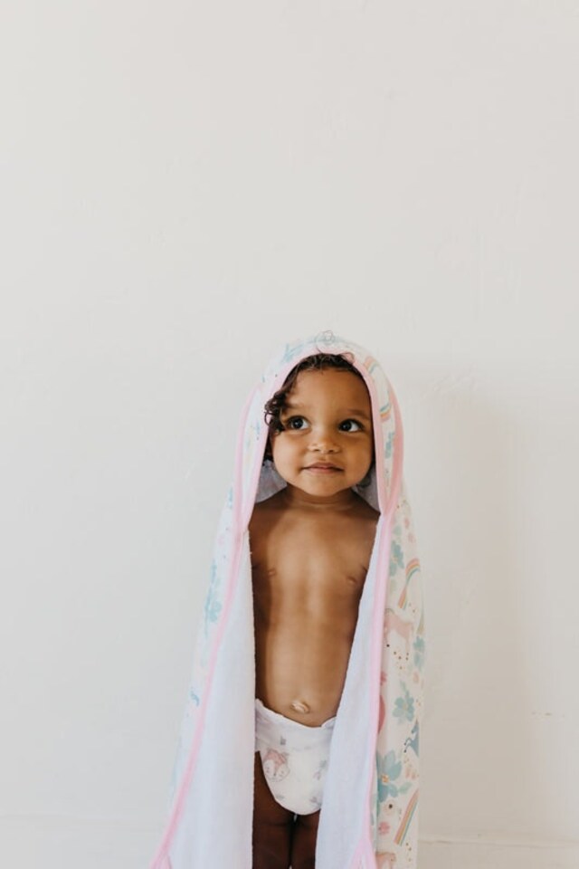 image 1 of Copper Pearl Premium Knit Hooded Towel Whimsy