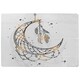image 1 of Dream Catcher with Crescent Moon (Rug) Black | Large: 140x200cm