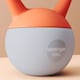 image 8 of SPORTNOW Soft Kettlebell, 6kg Kettle Bell with Non-Slip Handle for Home Gym Weight Lifting and Strength Training, Orange and Grey