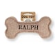 image 1 of History & Heraldry Pre-Personalised Squeaky Bone Dog Toy - Ralph