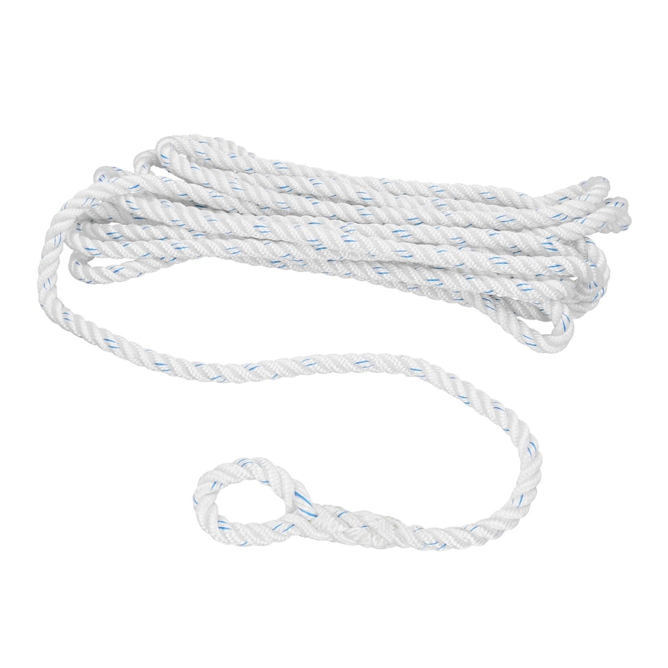 image 1 of 4 Pack Spliced Polyester Mooring Line 16mm x 10m Boat Dock Line Rope Warp