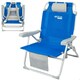 image 2 of Folding Chair with Headrest Aktive Blue 55 x 86 x 66 cm (2 Units) N/A
