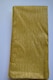image 2 of Gold Metallic Crepe Paper Folded 1.5m x 50cm